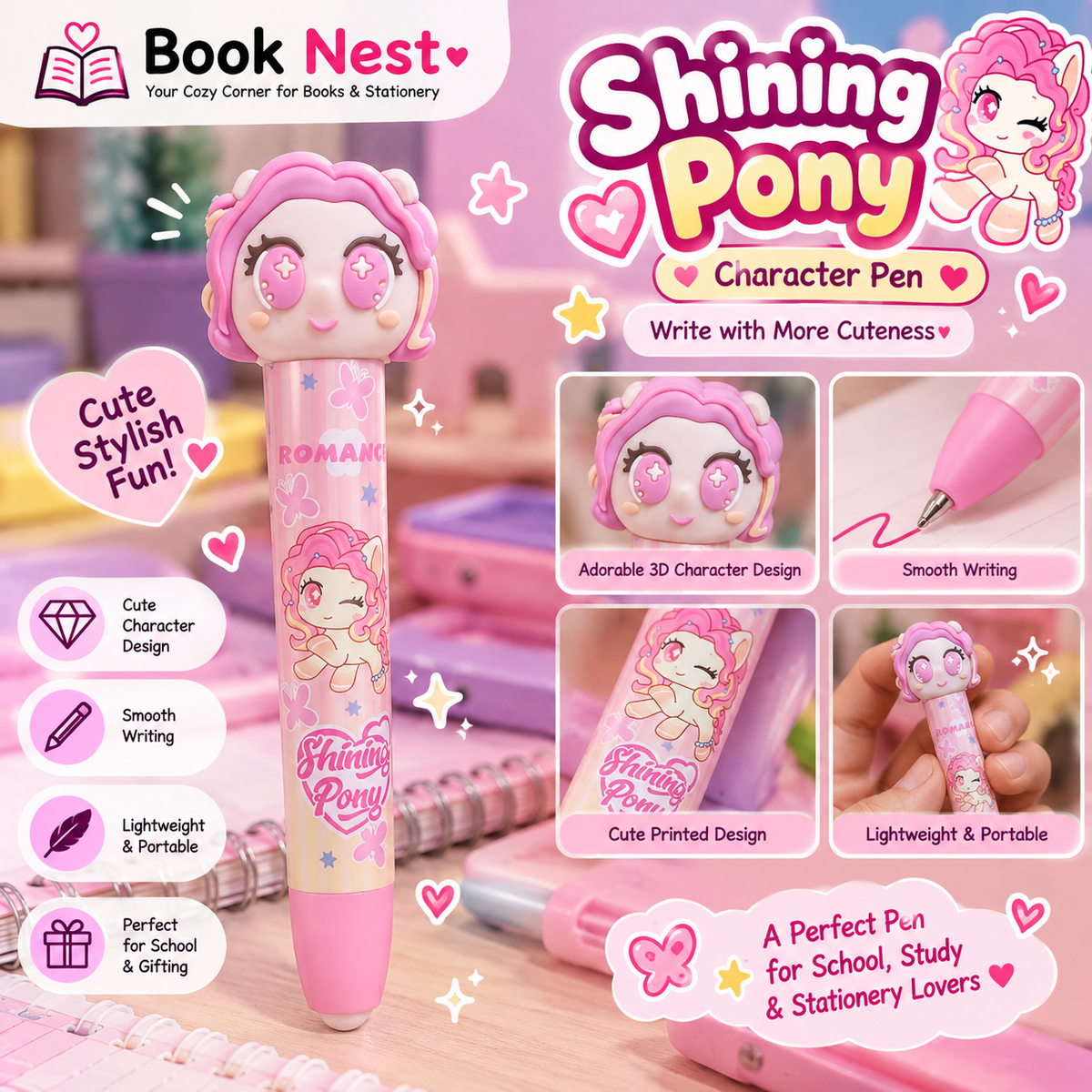 Shining Pony Stylish Pen