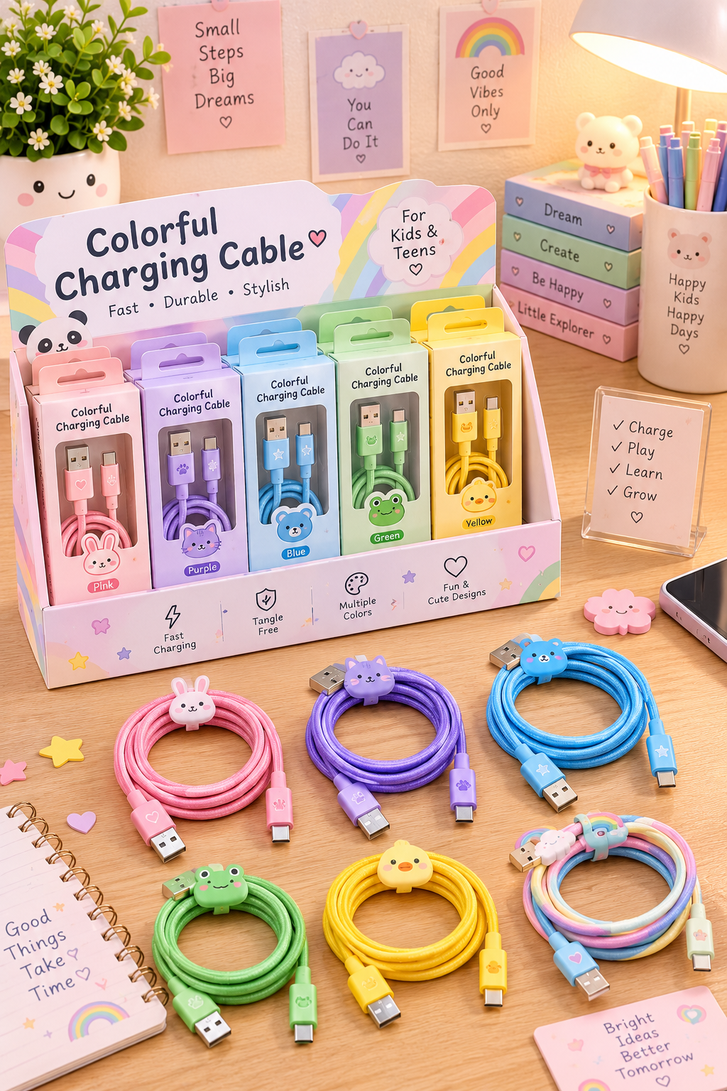 Colorful Charging Cable