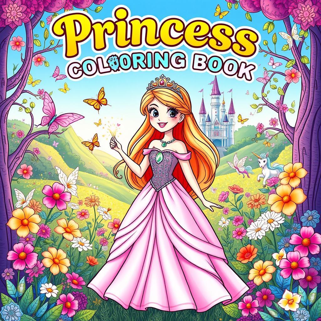 Princess Coloring Book