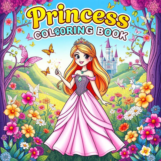 Princess Coloring Book