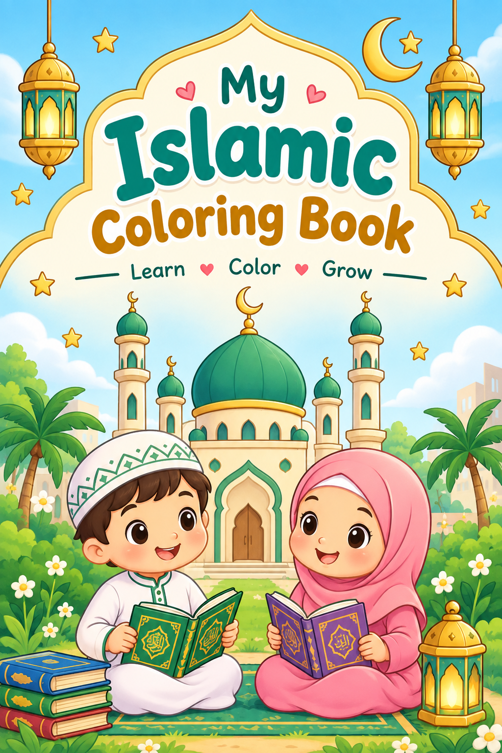 Islamic Coloring Book