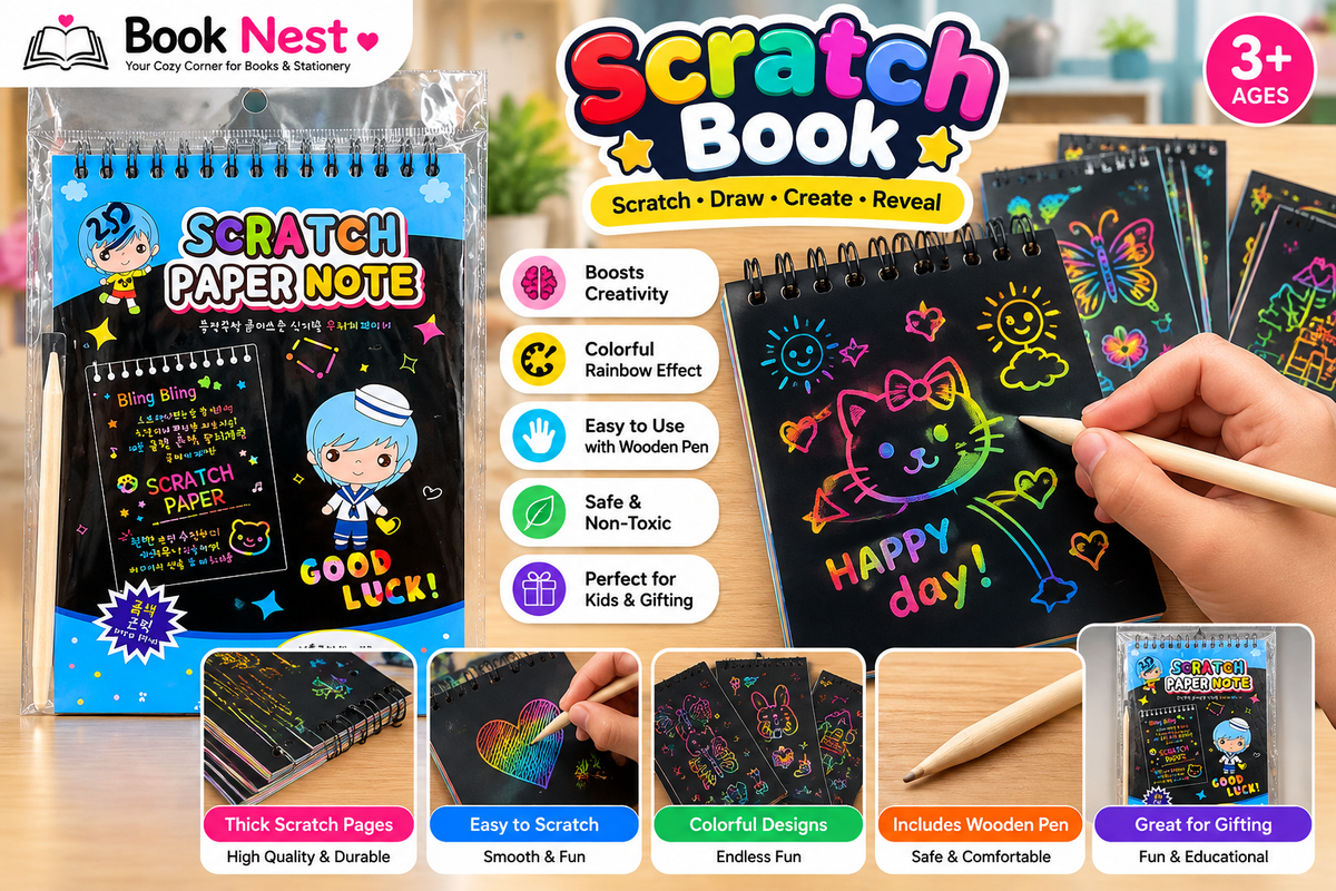 Scratch Art Book