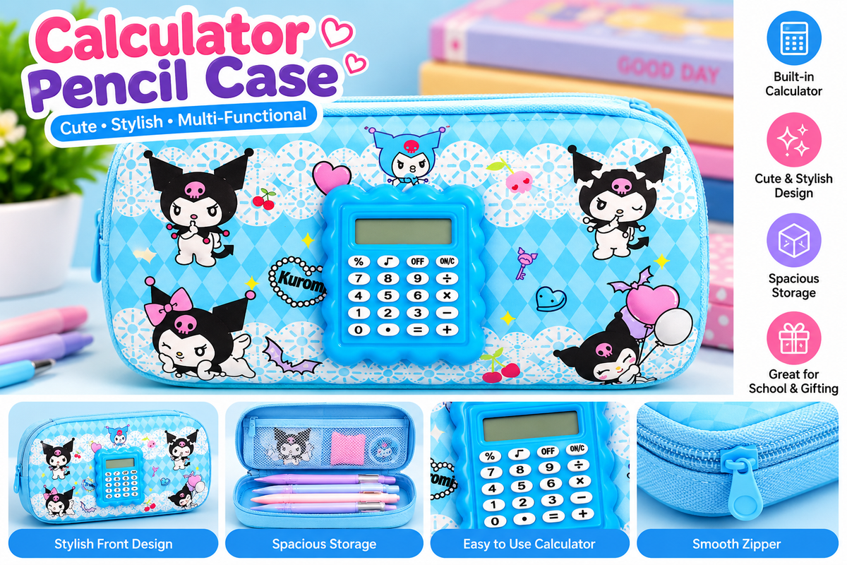 Calculator Pencil case (Boys )