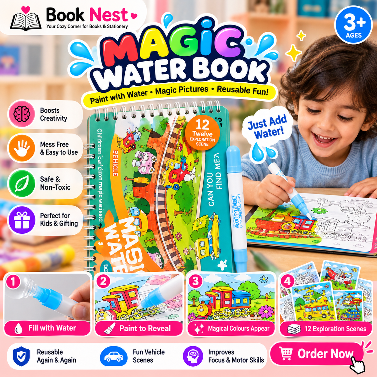 Magic Water Book